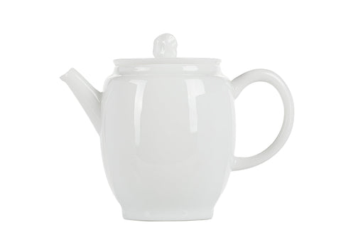 White Porcelain Teapot # 94515, 100 ml