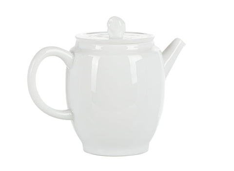 White Porcelain Teapot # 94515, 100 ml