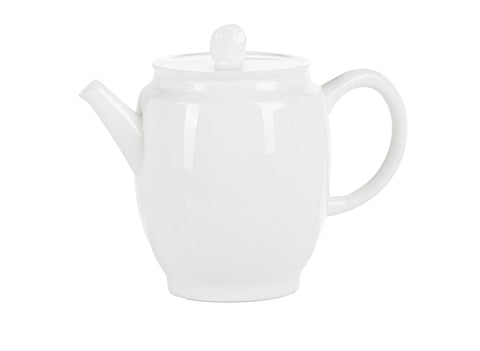 White Porcelain Teapot # 94515, 100 ml