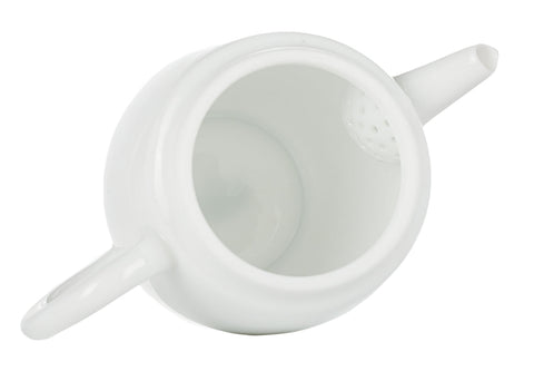 White Porcelain Teapot # 94515, 100 ml