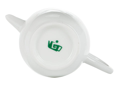White Porcelain Teapot # 94515, 100 ml