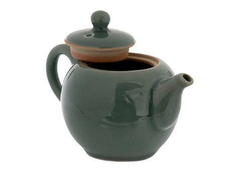 Set for tea ceremony (9 items) # 91049, porcelain: teapot 220 ml, gundaobey 210 ml, teamesh, six cups 50 ml.